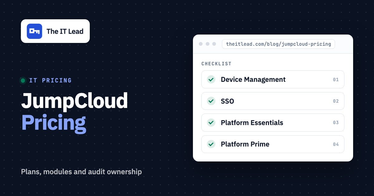 JumpCloud Pricing: Plans, Modules, Billing Rules and Real Costs, featured image