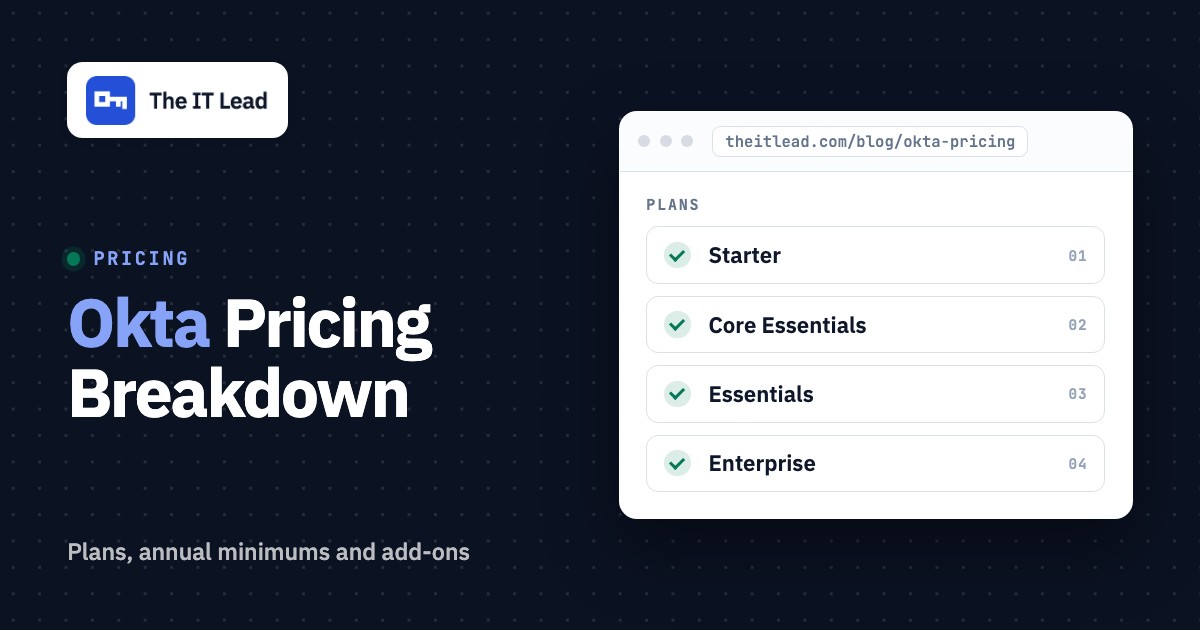 Okta Pricing: Plans, Costs and Annual Minimums, featured image